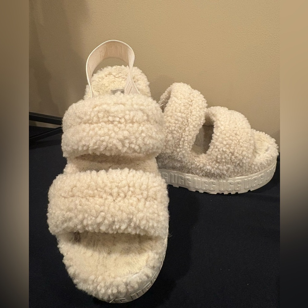 UGG Women's Oh Fluffita Slipper size 9 - Picture 2 of 8